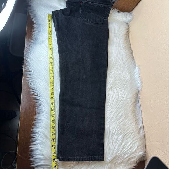Levi’s Vintage 90’s 550 Relaxed Fit Jeans Made in USA Size 34 - Picture 6 of 9